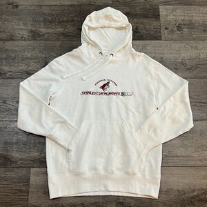 Phoenix Coyotes NHL 2012 Stanley Cup Playoff White Hoodie Sweatshirt Men's Large